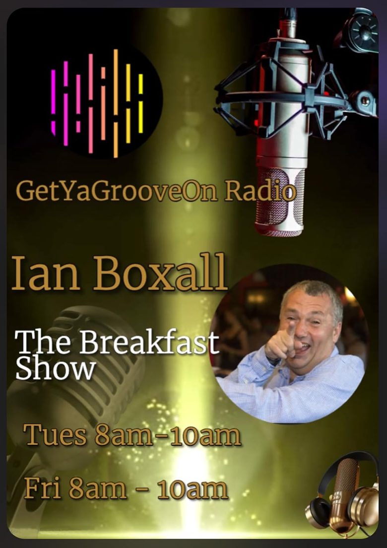 Ian Boxall with GetYaGrooveOn Radio