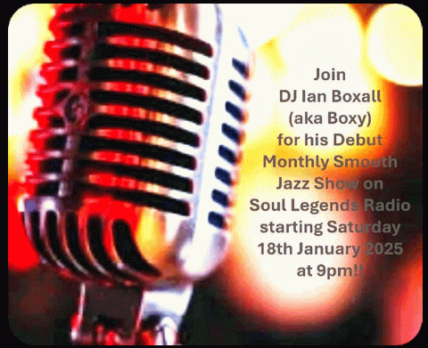 Soul Legends Radio, Saturdays throughout 2025